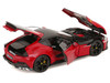 2024 Ferrari 12Cilindri Rosso Corsa Red with Black Top 1/18 Diecast Model Car Polistil 18FE02010-WB
