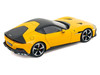 2024 Ferrari 12Cilindri Giallo Monza Yellow with Black Top 1/18 Diecast Model Car Polistil 18FE02014-WB