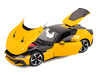 2024 Ferrari 12Cilindri Giallo Monza Yellow with Black Top 1/18 Diecast Model Car Polistil 18FE02014-WB