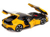 2024 Ferrari 12Cilindri Giallo Monza Yellow with Black Top 1/18 Diecast Model Car Polistil 18FE02014-WB