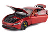 2019 Ferrari Roma Rosso Magma Red Metallic 1/18 Diecast Model Car Polistil 18FE02041-WB