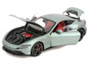 2019 Ferrari Roma Gray Metallic with Pink Interior 1/18 Diecast Model Car Polistil 18FE02042-WB