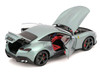 2019 Ferrari Roma Gray Metallic with Pink Interior 1/18 Diecast Model Car Polistil 18FE02042-WB