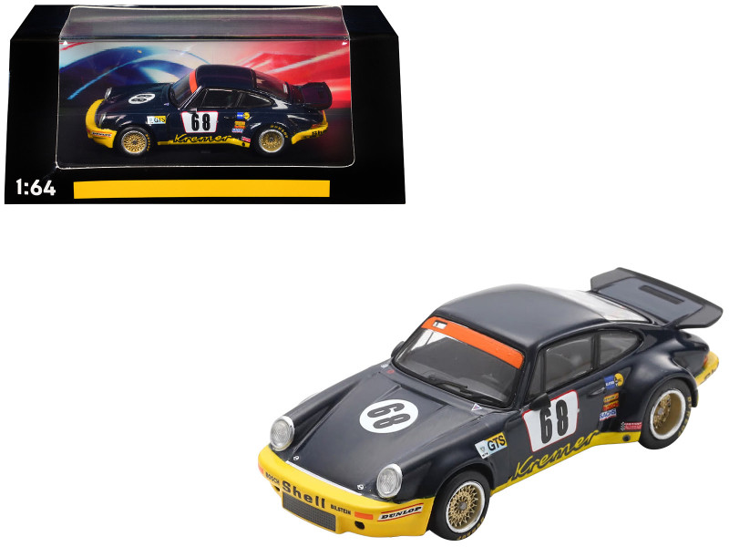 Porsche 911 Carrera RSR #68 Erwin Kremer - Hans Heyer - Paul Keller Samson Kremer Racing 24 Hours of Le Mans 1974 1/64 Model Car Spark 64S027