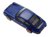 1973 Porsche 911 RS 2 7 Blue with Orange Stripes 1/64 Model Car Spark 64SP007A