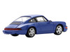 1992 Porsche 911 Carrera RS 3.6 Blue 1/64 Model Car Spark 64SP007E
