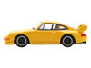 1995 Porsche 911 Carrera RS 3.8 Yellow 1/64 Model Car Spark 64SP007F