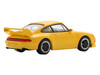 1995 Porsche 911 Carrera RS 3.8 Yellow 1/64 Model Car Spark 64SP007F