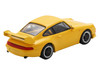 1995 Porsche 911 Carrera RS 3.8 Yellow 1/64 Model Car Spark 64SP007F