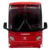 Prevost H3-45 Coach Bus Canada National Soccer Team Red with Graphics International Federation of the Global Game Series Limited Edition to 504 pieces Worldwide 1/87 (HO) Diecast Model Iconic Replicas 87-0719