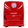 Prevost H3-45 Coach Bus Canada National Soccer Team Red with Graphics International Federation of the Global Game Series Limited Edition to 504 pieces Worldwide 1/87 (HO) Diecast Model Iconic Replicas 87-0719