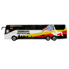 Daimler Tourrider Coach Bus Germany National Football Team White with Graphics International Federation of the Global Game Series Limited Edition to 504 pieces Worldwide 1/87 (HO) Diecast Model Iconic Replicas 87-0721