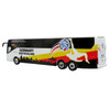 Daimler Tourrider Coach Bus Germany National Football Team White with Graphics International Federation of the Global Game Series Limited Edition to 504 pieces Worldwide 1/87 (HO) Diecast Model Iconic Replicas 87-0721