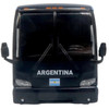 Prevost X3-45 Coach Bus Argentina National Football Team Blue with Graphics International Federation of the Global Game Series Limited Edition to 504 pieces Worldwide 1/87 (HO) Diecast Model Iconic Replicas 87-0723