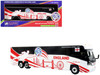MCI D4520 Coach Bus England National Football Team White with Graphics International Federation of the Global Game Series Limited Edition to 504 pieces Worldwide 1/87 (HO) Diecast Model Iconic Replicas 87-0724