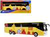 Daimler Tourrider Coach Bus Spain National Football Team Yellow with Graphics International Federation of the Global Game Series Limited Edition to 504 pieces Worldwide 1/87 (HO) Diecast Model Iconic Replicas 87-0726