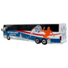 Van Hool CX-45 Coach Bus Netherlands National Football Team White with Graphics International Federation of the Global Game Series Limited Edition to 504 pieces Worldwide 1/87 (HO) Diecast Model Iconic Replicas 87-0730