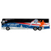 Van Hool CX-45 Coach Bus Netherlands National Football Team White with Graphics International Federation of the Global Game Series Limited Edition to 504 pieces Worldwide 1/87 (HO) Diecast Model Iconic Replicas 87-0730