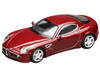 2008 Alfa Romeo 8C Competizione Competition Red Metallic 1/64 Diecast Model Car MotorHelix M69051