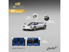 Pagani Zonda F Pearl White with Black Top 1/64 Diecast Model Car CM Model CM64-ZONDAF-01