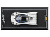 Pagani Zonda F Pearl White with Black Top 1/64 Diecast Model Car CM Model CM64-ZONDAF-01