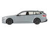 BMW M5 Touring Brooklyn Gray Metallic with Sunroof 1/64 Diecast Model Car Mini GT MGT01096