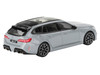 BMW M5 Touring Brooklyn Gray Metallic with Sunroof 1/64 Diecast Model Car Mini GT MGT01096