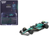 Aston Martin AMR24 #18 Lance Stroll Formula One F1 Canadian GP 2024 Limited Edition 1/64 Diecast Model Car Mini GT MGT01114