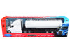 Freightliner Cascadia Oil Tanker Plain White Transporter Series 1/64 Diecast Model Welly 68062W-WH