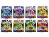 Lowriders Show Glow Series 3 Set of 8 Pieces Diecast Model Cars CarTuned 597346-XX2