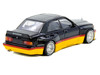 Pandem Rocket Bunny 190E Black with Red and Yellow Stripes Diecast Con Madrid 2026 Event Edition 1/64 Diecast Model Car Inno Models IN64-190P-DCM