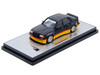 Pandem Rocket Bunny 190E Black with Red and Yellow Stripes Diecast Con Madrid 2026 Event Edition 1/64 Diecast Model Car Inno Models IN64-190P-DCM