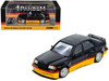 Pandem Rocket Bunny 190E Black with Red and Yellow Stripes Diecast Con Madrid 2026 Event Edition 1/64 Diecast Model Car Inno Models IN64-190P-DCM