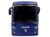 Scania Touring HD Coach Bus France National Football Team Blue with Graphics International Federation of the Global Game Series Limited Edition to 504 pieces Worldwide 1/87(HO) Diecast Model Iconic Replicas 87-0717