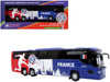 Scania Touring HD Coach Bus France National Football Team Blue with Graphics International Federation of the Global Game Series Limited Edition to 504 pieces Worldwide 1/87(HO) Diecast Model Iconic Replicas 87-0717