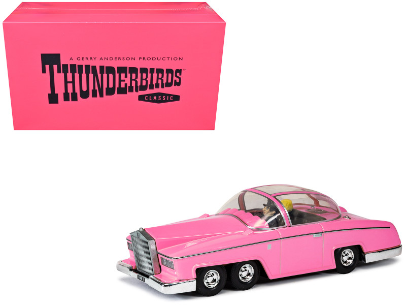 Rolls Royce FAB 1 Pink with Figures Thunderbirds 1965-1966 TV Series F.A.B. Collection Diecast Model Corgi CC00605