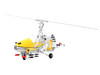 Little Nellie Gyrocopter Yellow James Bond 007 You Only Live Twice 1967 Movie Diecast Model Corgi CC04604