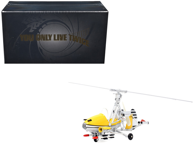 Little Nellie Gyrocopter Yellow James Bond 007 You Only Live Twice 1967 Movie Diecast Model Corgi CC04604