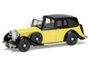 Rolls Royce Phantom III Sedanca de Ville Yellow with Black Top James Bond 007 Goldfinger 1964 Movie Diecast Model Corgi CC06807