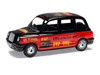 The Beatles London Taxi RHD Right Hand Drive Eleanor Rigby - Yellow Submarine Black and Red with Graphics Diecast Model Corgi CC85936