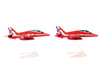 Royal Air Force Red Arrows Synchro Pair Set of 2 Planes Diecast Models Corgi CS90687