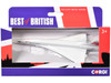 BAe Aerospatiale Concorde Commercial Aircraft British Airways White Best of British Series Diecast Model Corgi GS84008