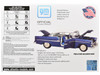 Skill 3 Model Kit 1955 Chevrolet Bel Air Hardtop Route 66 1/25 Scale Model Atlantis ALM-1374