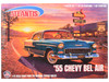Skill 3 Model Kit 1955 Chevrolet Bel Air Hardtop Route 66 1/25 Scale Model Atlantis ALM-1374