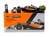 McLaren MCL60 #4 Lando Norris 2nd Place Formula One F1 British GP 2023 with Pitboards Global64 Series 1/64 Diecast Model Car Tarmac Works T64G-F070-LN2