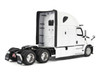 2025 Freightliner Cascadia Gen-5 Sleeper Cab Truck Tractor Winter White Transport Series 1/64 Diecast Model Diecast Masters 71167