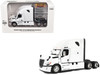 2025 Freightliner Cascadia Gen-5 Sleeper Cab Truck Tractor Winter White Transport Series 1/64 Diecast Model Diecast Masters 71167