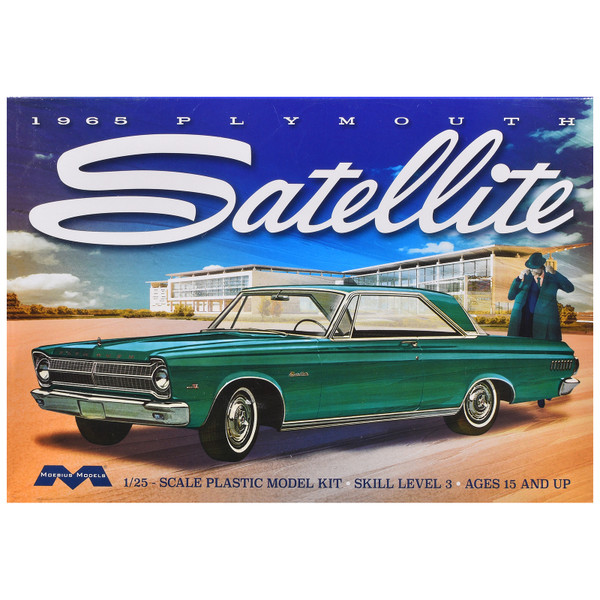 Skill 3 Model Kit 1965 Plymouth Satellite 1/25 Scale Model Moebius MOE-1215