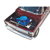 Skill 3 Model Kit 1970 Ford F-100 Custom Cab 4x4 Pickup Truck 1/25 Scale Model Moebius MOE-1230