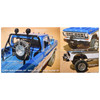 Skill 3 Model Kit 1971 Ford F-250 Custom Lifted 4x4 Pickup Truck 1/25 Scale Model Moebius MOE-2567